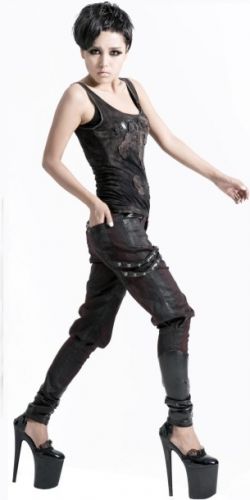  TROUSERS Punk Rave K-150/BK-RD  6