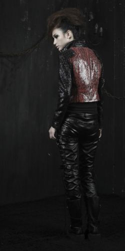  JACKET Punk Rave Y-369/BK-RD  7