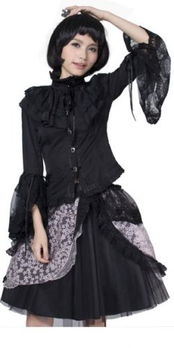 SKIRT Punk Rave LQ-006/BK-PI  5