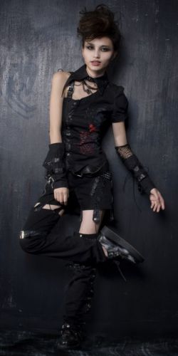  BLOUSE Punk Rave Y-291/BK  3