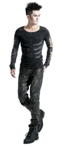  T-SHIRT Punk Rave T-303/BK  4