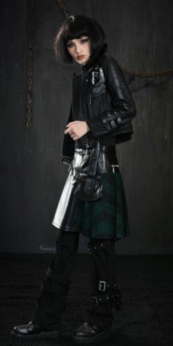  SKIRT Punk Rave Q-165/GR  3