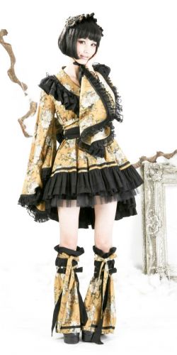  KIMONO Punk Rave Q-114/BK-YE /  /  /  /  5