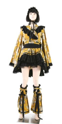  KIMONO Punk Rave Q-114/BK-YE /  /  /  /  8