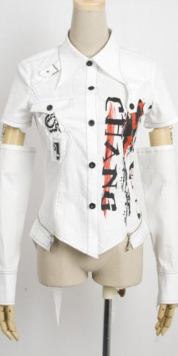  BLOUSE Punk Rave Y-292/WH  8