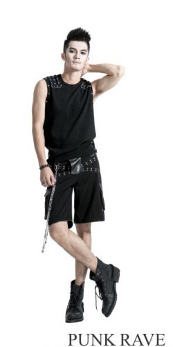  -  TROUSERS Punk Rave K-151/BK  3