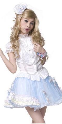  c  BLOUSE Punk Rave LY-010/WH  6