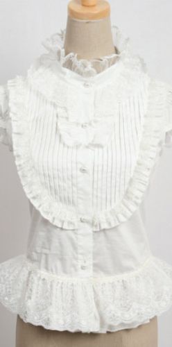 c  BLOUSE Punk Rave LY-010/WH  9