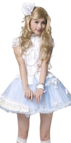  c  BLOUSE Punk Rave LY-010/WH  5