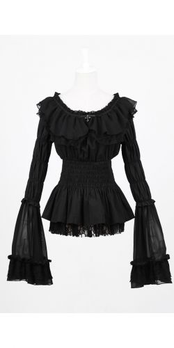  BLOUSE Punk Rave LY-041/BK  6