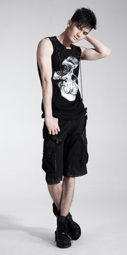  TOP Punk Rave T-309/BK  4