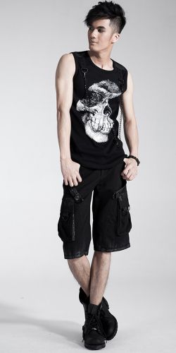  TOP Punk Rave T-309/BK  5