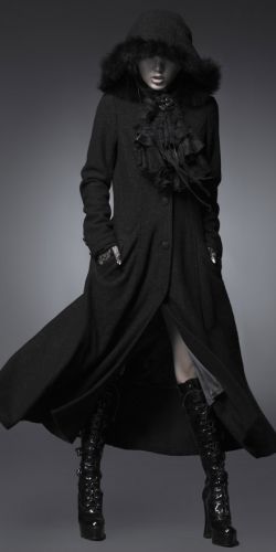  Coat Punk Rave Y-460/BK  2