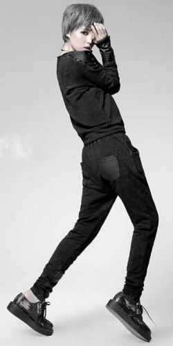  TROUSERS Punk Rave PT-020/BK  3