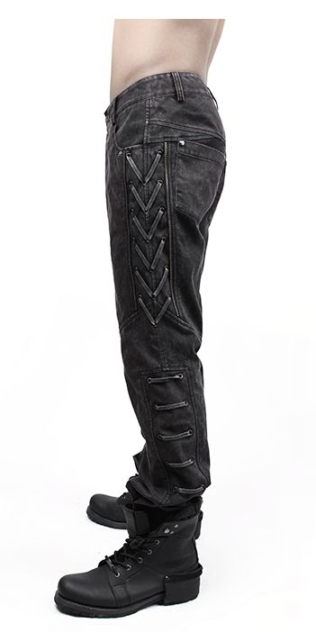  TROUSERS Punk Rave K-180/BK  2