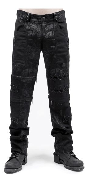  TROUSERS Punk Rave K-191/BK  6