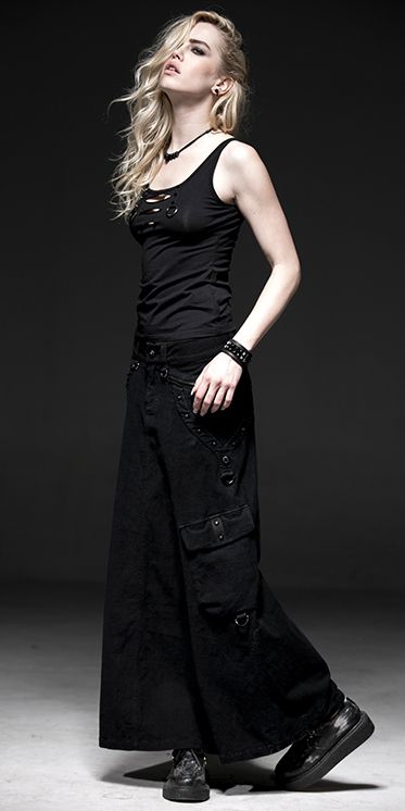  SKIRT Punk Rave Q-224/BK  2