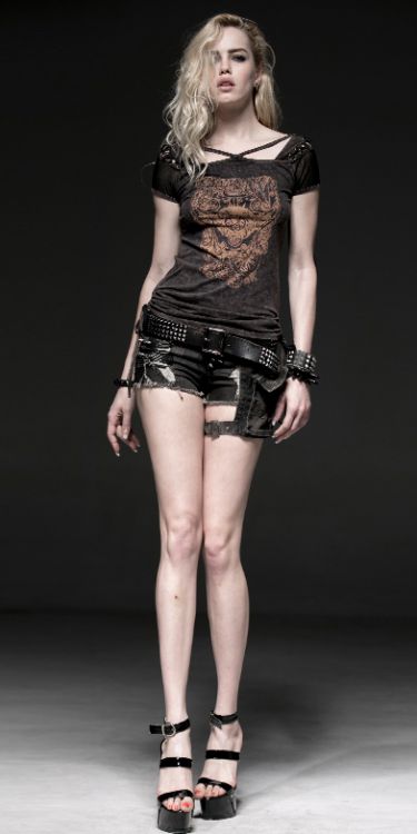  TOP Punk Rave T-343/BK  2