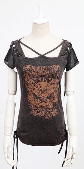  TOP Punk Rave T-343/BK  5