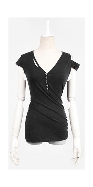  TOP Punk Rave T-345/BK  5