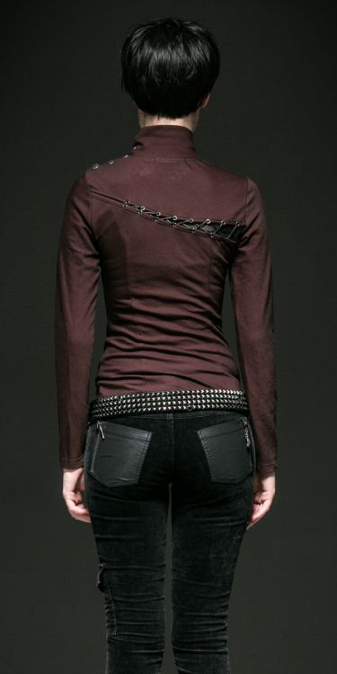  TOP Punk Rave T-362/BK-RD  3