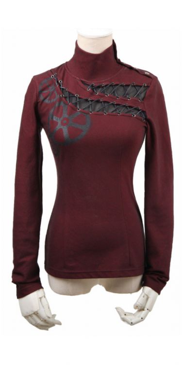  TOP Punk Rave T-362/BK-RD  4