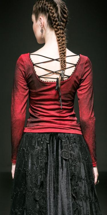  TOP Punk Rave T-371/BK  3