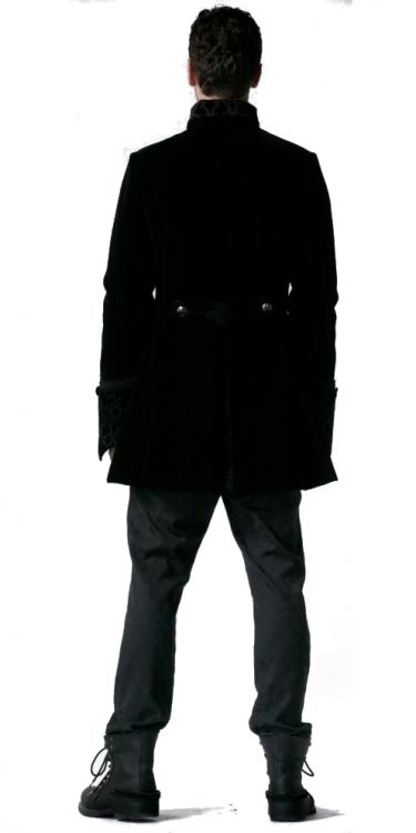  Coat Punk Rave Y-555/BK  2