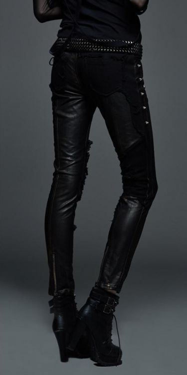  TROUSERS Punk Rave K-218/BR  3