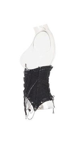  CORSET Punk Rave Y-578/BK-SI  6