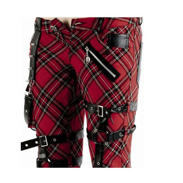  TROUSERS Punk Rave K-124/RD  15