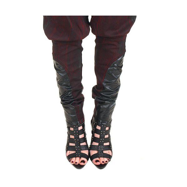  TROUSERS Punk Rave K-150/BK-RD  13