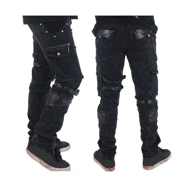  TROUSERS Punk Rave K-139/BK  7