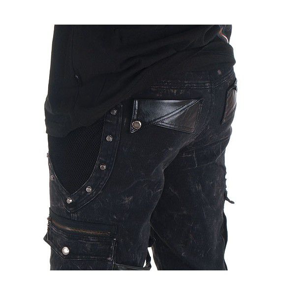  TROUSERS Punk Rave K-139/BK  8