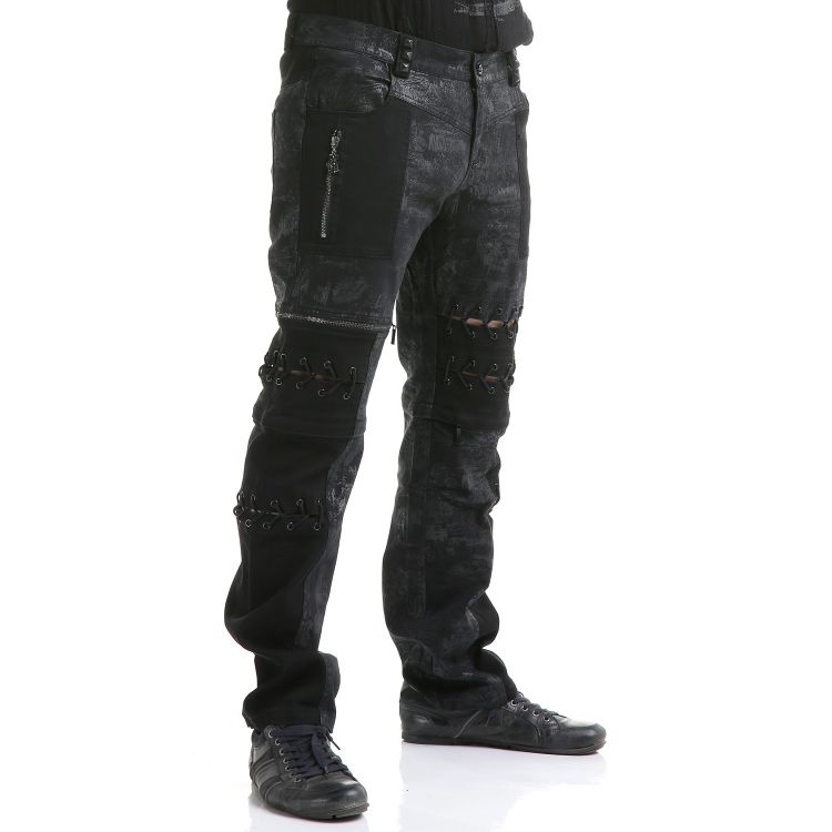  TROUSERS Punk Rave K-191/BK  8
