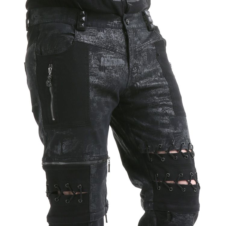  TROUSERS Punk Rave K-191/BK  9