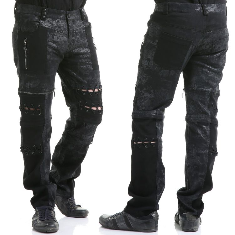  TROUSERS Punk Rave K-191/BK  11