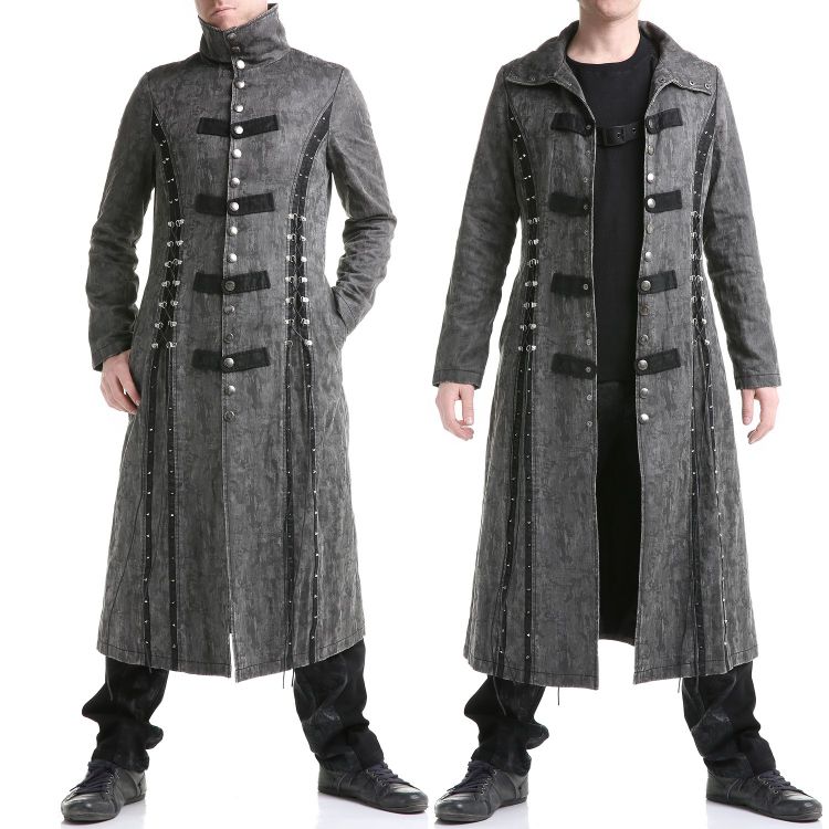  Coat Punk Rave Y-548/GY  2