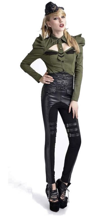  Trousers Punk Rave K-233/BK  2