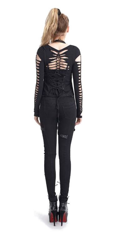  Trousers Punk Rave K-227/BK  3
