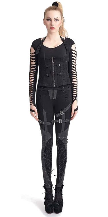  Trousers Punk Rave K-227/BK  2