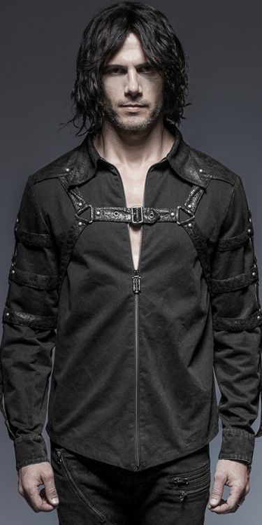  Shirt Punk Rave Y-644/BK  1