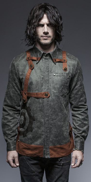 Лонгслив longsleeve Punk Rave Y-653/GY-CO Изображение 1