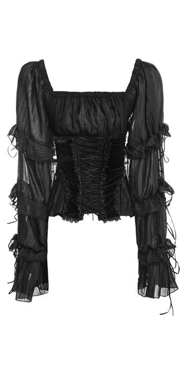  top Punk Rave Y-663/BK  5