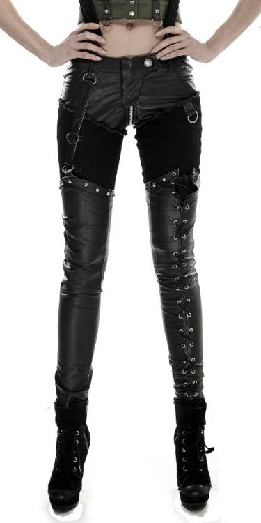  trousers Punk Rave K-249/BK  1