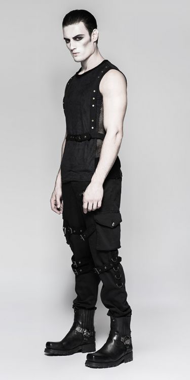  trousers Punk Rave K-282/BK  3