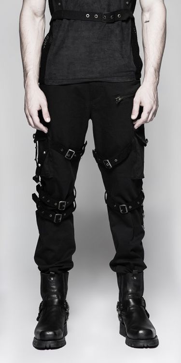  trousers Punk Rave K-282/BK  1