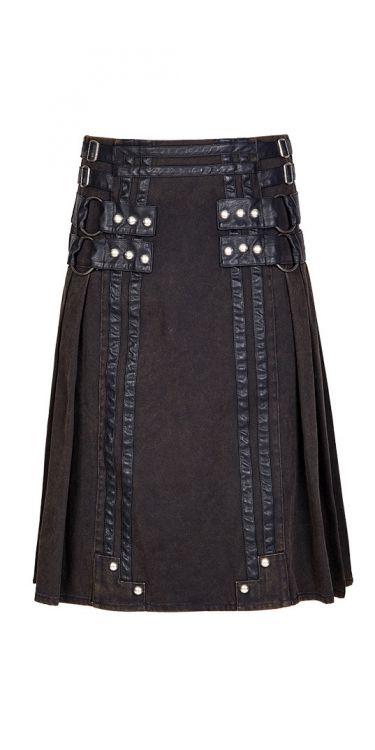  Skirt Punk Rave Q-320/BK  1