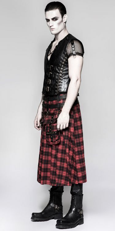  skirt Punk Rave Q-325/RD  2