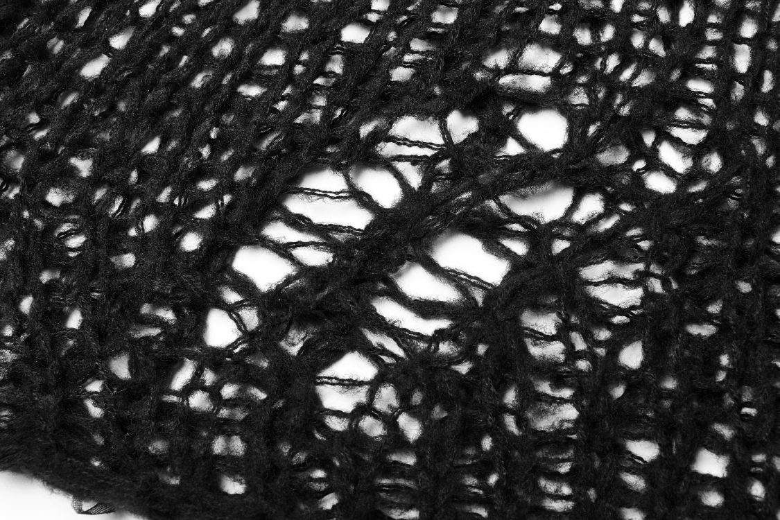  Broken Pullover Sweater Punk Rave OPM-004TMM/BK  8